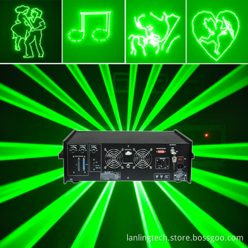 Powerful Green Animation Outdoor Laser Projector (L5000G)